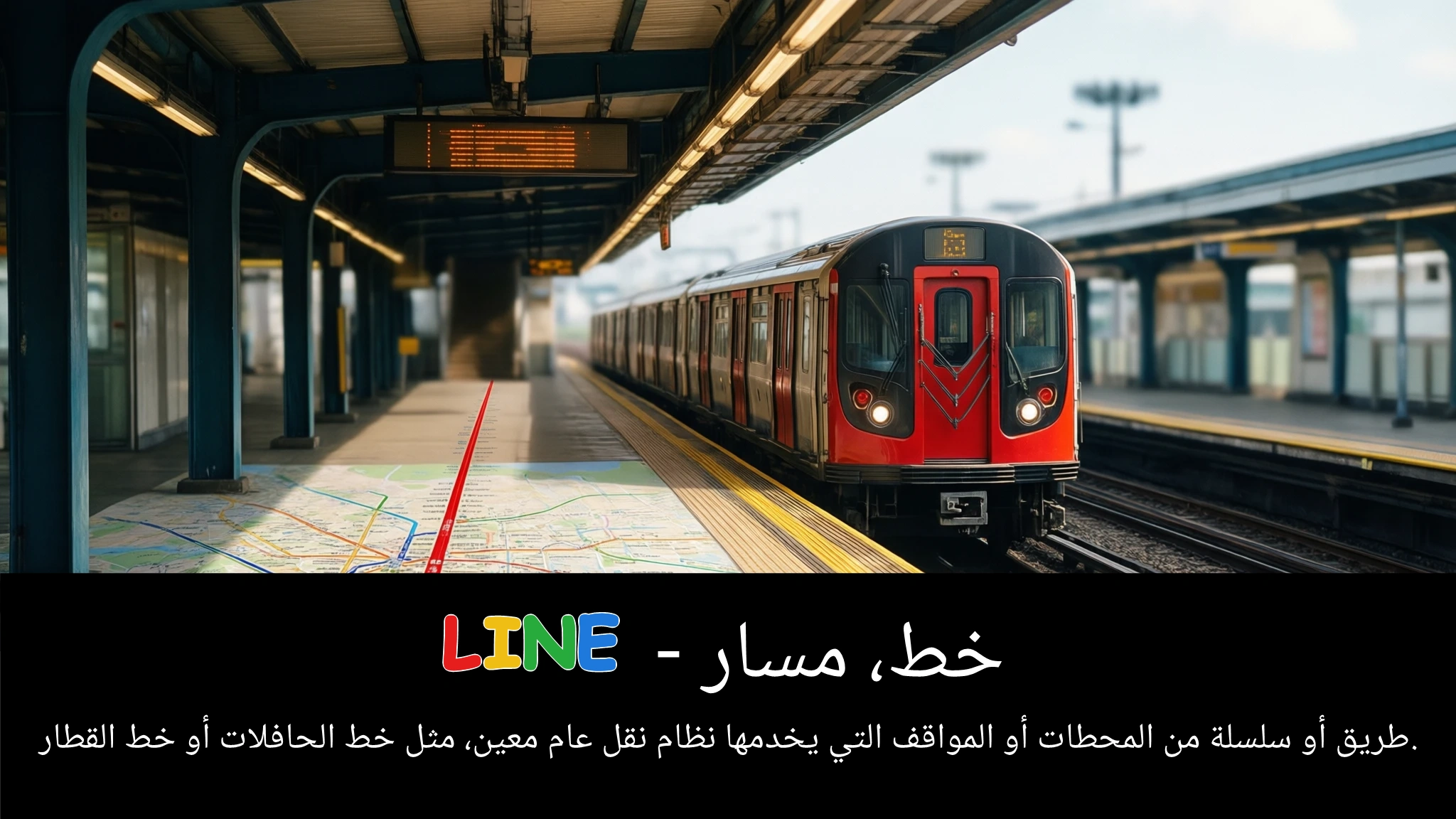 Arabic Illustration for line
